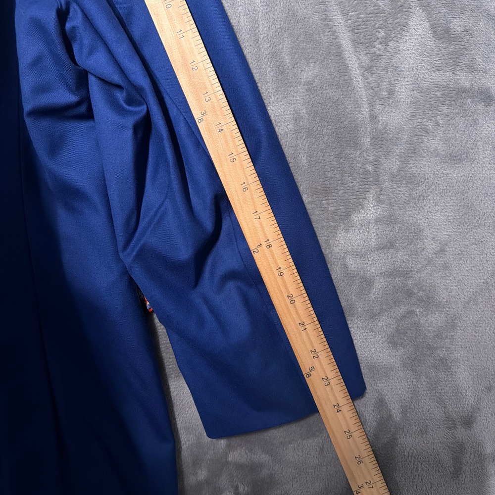 Indochino Custom Suit Mens 46R 43x27 Wool Cashmere Skull Bespoke Luxury Wedding - Picture 11 of 16